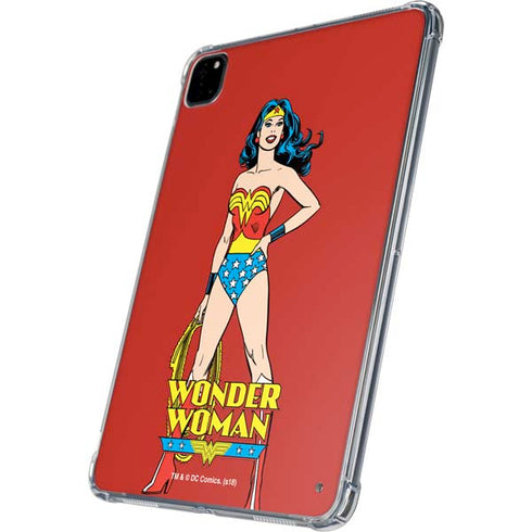 DC Comics Wonder Woman Portrait iPad Pro 11in (2024) Clear Case